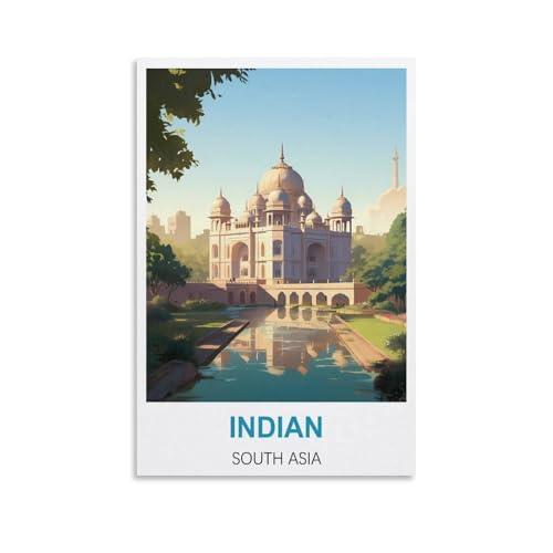 1000-teiliges Puzzle, indische Südasien-Poster aus Papierpuzzles, geeignet für Erwachsene, Kinder und Familien, Stressabbau-Puzzlespiele, 52 x 38 cm 1000-teiliges Puzzle, indische Südasien-Poster aus Papierpuzzles, geeignet für Erwachsene, Kinder und Familien, Stressabbau-Puzzlespiele, 52 x 38 cm von AFHMZ