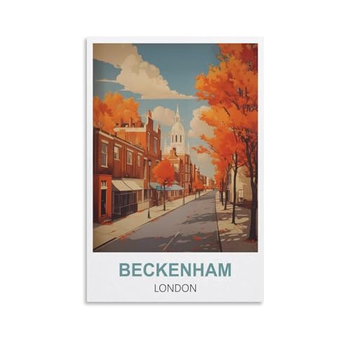 1000-teiliges Puzzle für Erwachsene, Beckenham London, nachhaltiges Puzzle für Teenager, Geschenke, klassisches Puzzle für die Gehirnherausforderung, 52 x 38 cm 1000-teiliges Puzzle für Erwachsene, Beckenham London, nachhaltiges Puzzle für Teenager, Geschenke, klassisches Puzzle für die Gehirnherausforderung, 52 x 38 cm von AFHMZ