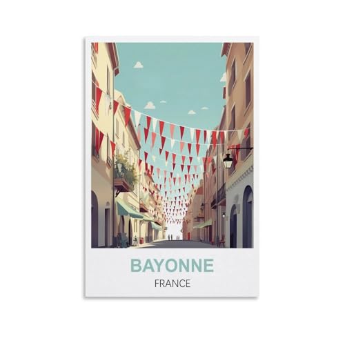 2000-teiliges Puzzle, Bayonne, Frankreich, Poster-Puzzle, 2000-teiliges Holzpuzzle, Lernspielzeug für Erwachsene und Kinder, Familien-Dekompressionsspiel, 100 x 70 cm 2000-teiliges Puzzle, Bayonne, Frankreich, Poster-Puzzle, 2000-teiliges Holzpuzzle, Lernspielzeug für Erwachsene und Kinder, Familien-Dekompressionsspiel, 100 x 70 cm von AFHMZ