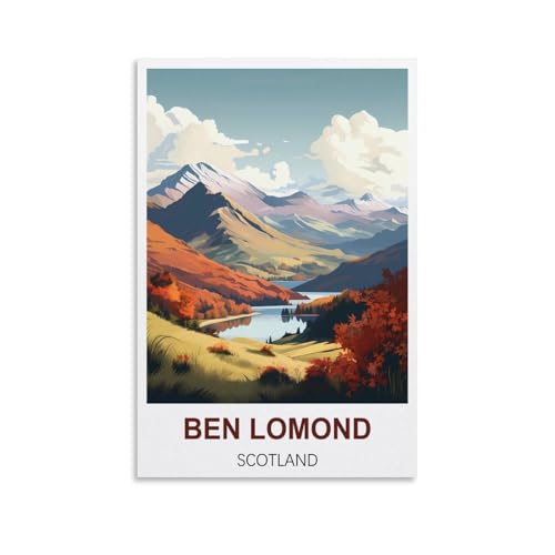 2000-teiliges Puzzle, Ben Lomond Schottland Poster Puzzle 2000 Teile Holzpuzzle Lernspielzeug für Erwachsene und Kinder Familiendekompressionsspiel 100x70cm 2000-teiliges Puzzle, Ben Lomond Schottland Poster Puzzle 2000 Teile Holzpuzzle Lernspielzeug für Erwachsene und Kinder Familiendekompressionsspiel 100x70cm von AFHMZ