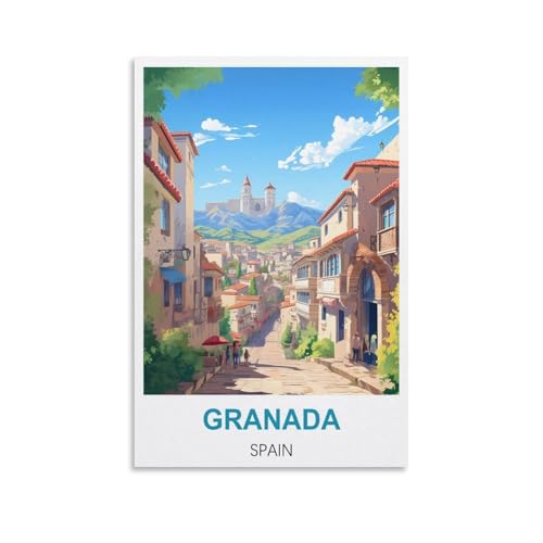 2000-teiliges Puzzle, Granada, Spanien, für Erwachsene, Lernspiel, Herausforderungsspielzeug, 2000-teiliges Puzzle für Erwachsene und Kinder, 100 x 70 cm 2000-teiliges Puzzle, Granada, Spanien, für Erwachsene, Lernspiel, Herausforderungsspielzeug, 2000-teiliges Puzzle für Erwachsene und Kinder, 100 x 70 cm von AFHMZ