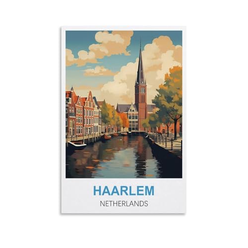 2000-teiliges Puzzle, Haarlem, Niederlande, Poster, Puzzle, 2000 Teile, Papierpuzzle, Lernspielzeug für Erwachsene und Kinder, Familien-Dekompressionsspiel, 100 x 70 cm 2000-teiliges Puzzle, Haarlem, Niederlande, Poster, Puzzle, 2000 Teile, Papierpuzzle, Lernspielzeug für Erwachsene und Kinder, Familien-Dekompressionsspiel, 100 x 70 cm von AFHMZ