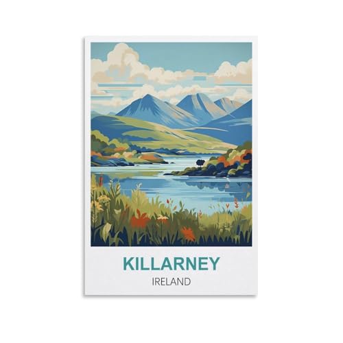 2000-teiliges Puzzle, Killarney, Irland-Poster für Erwachsene, Lernspiel, Herausforderungsspielzeug, 2000-teiliges Puzzle für Erwachsene und Kinder, 100 x 70 cm 2000-teiliges Puzzle, Killarney, Irland-Poster für Erwachsene, Lernspiel, Herausforderungsspielzeug, 2000-teiliges Puzzle für Erwachsene und Kinder, 100 x 70 cm von AFHMZ