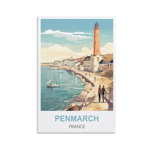 2000-teiliges Puzzle, Penmarch, Frankreich-Poster für Erwachsene, Lernspiel, Herausforderungsspielzeug, 2000-teiliges Puzzle für Erwachsene und Kinder, 100 x 70 cm 2000-teiliges Puzzle, Penmarch, Frankreich-Poster für Erwachsene, Lernspiel, Herausforderungsspielzeug, 2000-teiliges Puzzle für Erwachsene und Kinder, 100 x 70 cm von AFHMZ