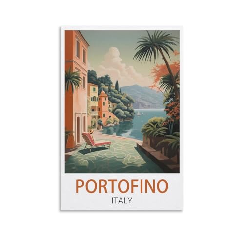 2000-teiliges Puzzle, Portofino, Italien-Poster für Erwachsene, Lernspiel, Herausforderungsspielzeug, 2000-teiliges Puzzle für Erwachsene und Kinder, 100 x 70 cm 2000-teiliges Puzzle, Portofino, Italien-Poster für Erwachsene, Lernspiel, Herausforderungsspielzeug, 2000-teiliges Puzzle für Erwachsene und Kinder, 100 x 70 cm von AFHMZ