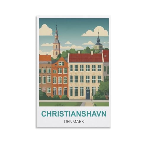 2000-teiliges Puzzle für Erwachsene, Christianshavn, Dänemark, 2000-teiliges Puzzle, Lernspiele, Heimdekoration, Puzzle, 100 x 70 cm 2000-teiliges Puzzle für Erwachsene, Christianshavn, Dänemark, 2000-teiliges Puzzle, Lernspiele, Heimdekoration, Puzzle, 100 x 70 cm von AFHMZ