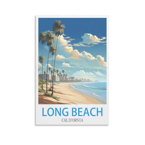 2000-teiliges Puzzle für Erwachsene, Long Beach, Kalifornien-Poster, 2000-teiliges Puzzle, Lernspiele, Heimdekoration, Puzzle, 100 x 70 cm 2000-teiliges Puzzle für Erwachsene, Long Beach, Kalifornien-Poster, 2000-teiliges Puzzle, Lernspiele, Heimdekoration, Puzzle, 100 x 70 cm von AFHMZ