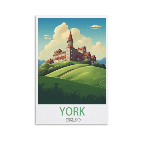 2000-teiliges Puzzle für Erwachsene, York England Poster, 2000-teiliges Puzzle, Lernspiele, Heimdekoration, Puzzle, 100 x 70 cm 2000-teiliges Puzzle für Erwachsene, York England Poster, 2000-teiliges Puzzle, Lernspiele, Heimdekoration, Puzzle, 100 x 70 cm von AFHMZ