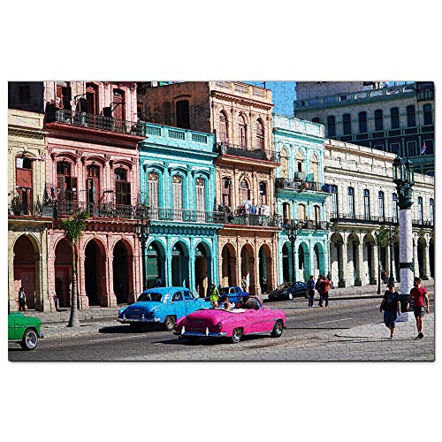 Altstadt von Havanna, Kuba, Puzzle, 1000 Teile, Spiel, Kunstwerk, Reise-Souvenir, 70 x 50 cm von AFHMZ