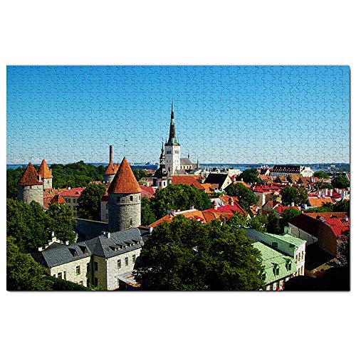 Altstadt von Tallinn, Estland, Puzzle, 300 Teile, Spiel, Kunstwerk, Reise-Souvenir, 38 x 26 cm Altstadt von Tallinn, Estland, Puzzle, 300 Teile, Spiel, Kunstwerk, Reise-Souvenir, 38 x 26 cm von AFHMZ