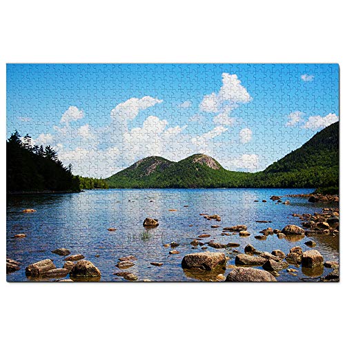 Amerika USA Jordan Pond Maine Puzzle 1000 Teile Spiel Kunstwerk Reise Souvenir 100x70CM von AFHMZ