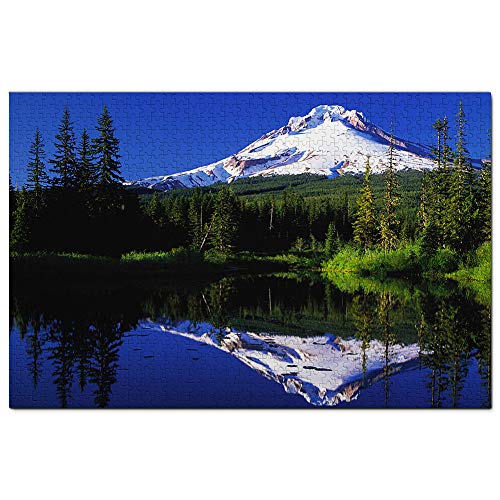 Amerika USA Mount Hood Oregon Puzzle 1000 Teile Spiel Kunstwerk Reise Souvenir 70x50CM von AFHMZ