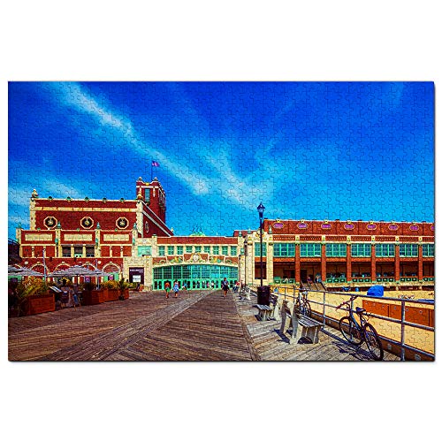 Amerika USA Paramount Theatre Asbury Park Puzzle 1000 Teile Spiel Kunstwerk Reise Souvenir 52x38CM von AFHMZ