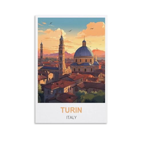 Anspruchsvolle Puzzles, Turin, Italien, Puzzle 1000 Teile für Erwachsene, anspruchsvolle Puzzlespiele, 70 x 50 cm Anspruchsvolle Puzzles, Turin, Italien, Puzzle 1000 Teile für Erwachsene, anspruchsvolle Puzzlespiele, 70 x 50 cm von AFHMZ