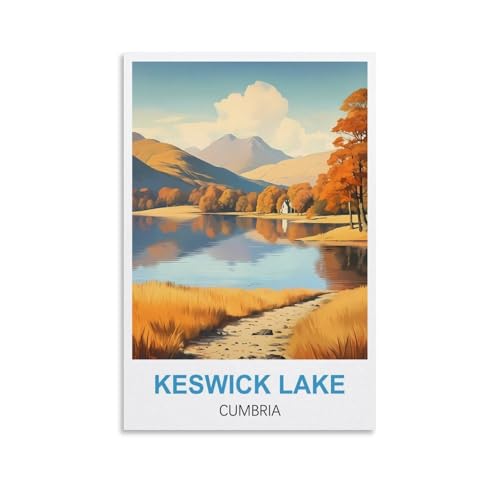 Anspruchsvolle Puzzles Keswick Lake Cumbria Puzzle 1000 Teile für Erwachsene Anspruchsvolle Puzzlespiele 70x50CM Anspruchsvolle Puzzles Keswick Lake Cumbria Puzzle 1000 Teile für Erwachsene Anspruchsvolle Puzzlespiele 70x50CM von AFHMZ