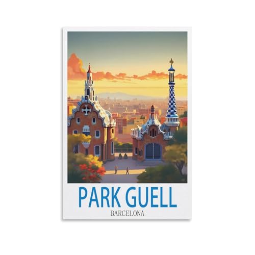 Anspruchsvolle Puzzles Park Güell Barcelona Puzzle 1000 Teile für Erwachsene Anspruchsvolle Puzzlespiele 70x50CM Anspruchsvolle Puzzles Park Güell Barcelona Puzzle 1000 Teile für Erwachsene Anspruchsvolle Puzzlespiele 70x50CM von AFHMZ