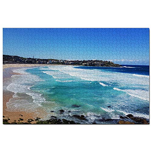 Australien Bondi Beach Sydney Puzzle 1000 Teile Spiel Kunstwerk Reise Souvenir 70x50CM von AFHMZ