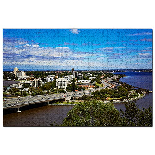 Australien King Park Perth Puzzle für Erwachsene 1000 Teile Reisegeschenk Souvenir 52x38CM von AFHMZ