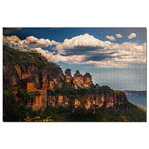 Australien Three Sisters Katoomba Puzzle für Erwachsene, 2000 Teile, Reisegeschenk, Souvenir, 70 x 100 cm von AFHMZ