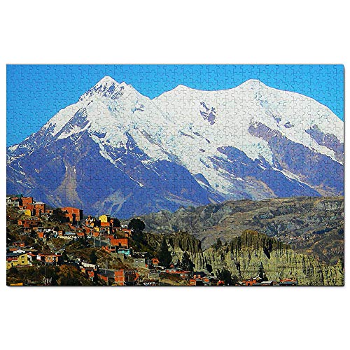 Bolivien La Paz Anden Puzzle 1000 Teile Spiel Kunstwerk Reise Souvenir 100x70CM von AFHMZ