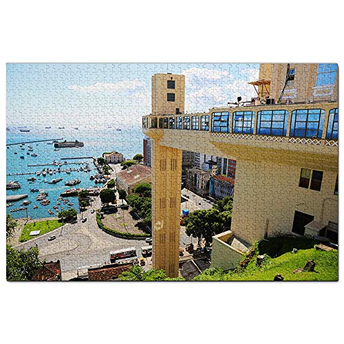 Brasilien Salvador Bahia Puzzle 1000 Teile Spiel Kunstwerk Reise Souvenir 70x50CM von AFHMZ