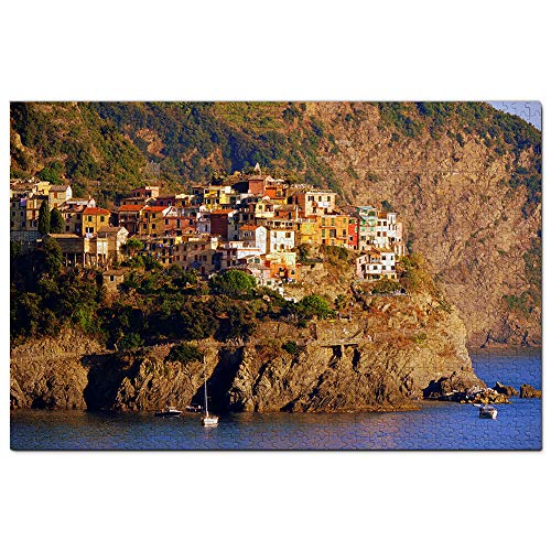 Corniglia Cinque Terre Italien Puzzle 1000 Teile Spielkunstwerk Reisesouvenir 100x70CM von AFHMZ