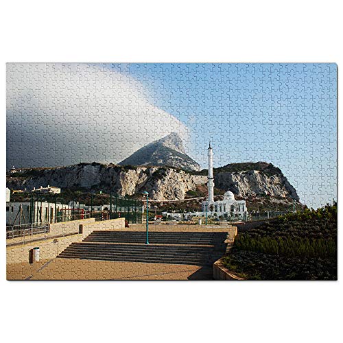 Der Felsen von Gibraltar Puzzle für Erwachsene, 1000 Teile, Reisegeschenk, Souvenir, 70 x 50 cm von AFHMZ