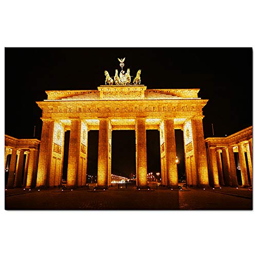 Deutschland Brandenburger Tor Berlin Puzzle für Erwachsene 1000 Teile Reisegeschenk Souvenir 38x26CM von AFHMZ