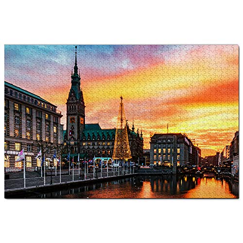 Deutschland Hamburg Weihnachtsmarkt Puzzle 100 Teile Spiel Kunstwerk Reise Souvenir 45,5x35,5CM Deutschland Hamburg Weihnachtsmarkt Puzzle 100 Teile Spiel Kunstwerk Reise Souvenir 45,5x35,5CM von AFHMZ