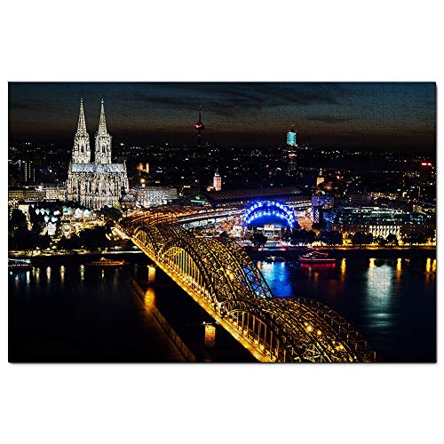 Deutschland Kölner Dom Puzzle 1000 Teile Spiel Kunstwerk Reise Souvenir 70x50CM von AFHMZ