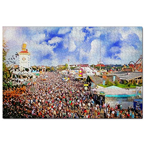 Deutschland Puzzle 1000 Teile Deutschland Oktoberfest München Puzzle Spiel Kunstwerk Reise Souvenir 70x50CM von AFHMZ