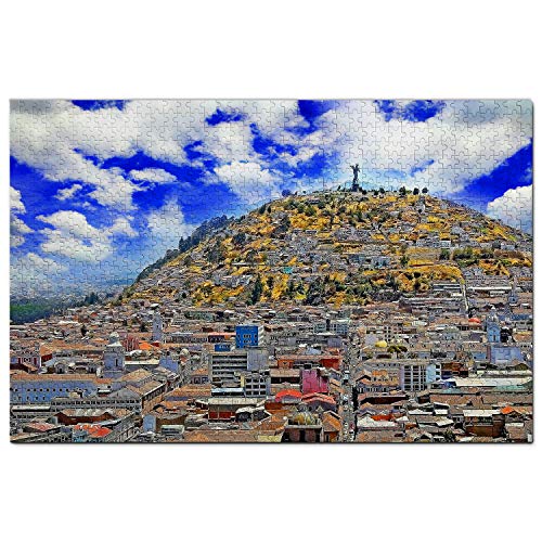 Ecuador Puzzle 1000 Teile Ecuador Puzzlespiel Kunstwerk Reisesouvenir 100x70CM von AFHMZ