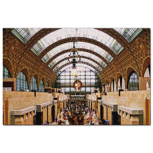 Frankreich Musee d'Orsay Paris Puzzle 1000 Teile Spiel Kunstwerk Reise Souvenir 52x38CM von AFHMZ