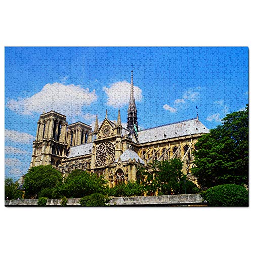 Frankreich Notre Dame de Paris Puzzle 1000 Teile Spiel Kunstwerk Reise Souvenir 100x70CM von AFHMZ