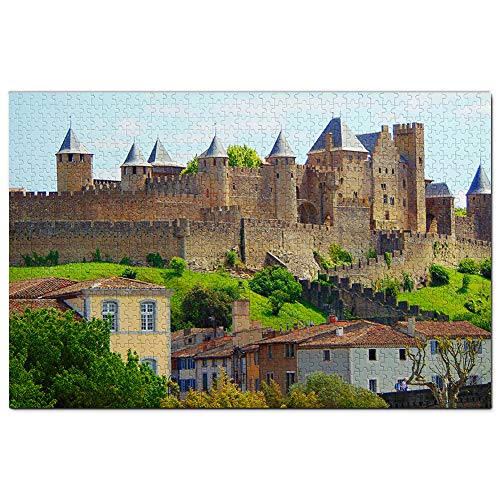 Frankreich Schloss Carcassonne Puzzle 1000 Teile Spiel Kunstwerk Reise Souvenir 100x70CM von AFHMZ