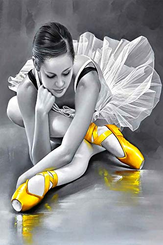 Gelbe Schuhe Ballerina Erwachsenenpuzzle Kinder DIY Papierspiel 200 Teile Puzzle 35x25CM Gelbe Schuhe Ballerina Erwachsenenpuzzle Kinder DIY Papierspiel 200 Teile Puzzle 35x25CM von AFHMZ