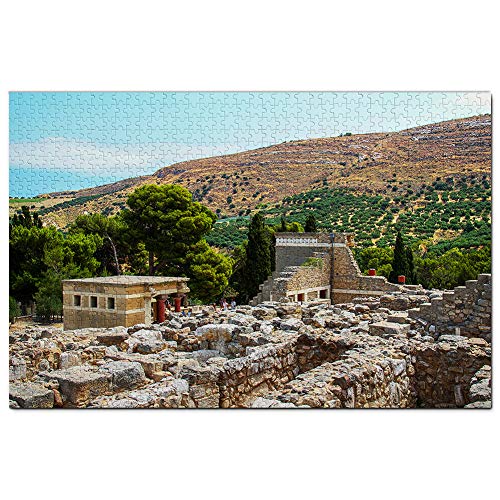 Griechenland Kreta Knossos Puzzle 1000 Teile Spiel Kunstwerk Reise Souvenir 100x70CM von AFHMZ