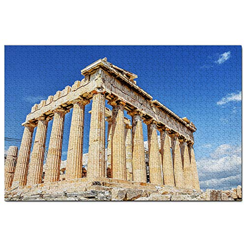 Griechenland Parthenon Athen Puzzle 1000 Teile Spiel Kunstwerk Reise Souvenir 100x70CM von AFHMZ