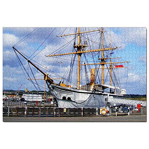 Großbritannien, England, die historische Werft Chatham, Puzzle für Erwachsene, 1000 Teile, Reisegeschenk, Souvenir, 70 x 50 cm von AFHMZ