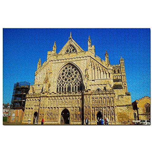 Großbritannien England Exeter Kathedrale Puzzle 2000 Stück Spiel Kunstwerk Reise Souvenir 70x100CM von AFHMZ