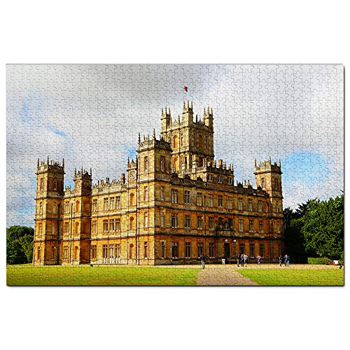 Großbritannien England Highclere Castle Newbury Puzzle 1000 Teile Spiel Kunstwerk Reise Souvenir 38x26CM von AFHMZ