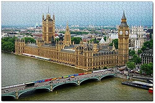 Großbritannien England Houses of Parliament London Puzzle für Erwachsene 2000 Teile Papier Reisegeschenk Souvenir 70x100CM von AFHMZ