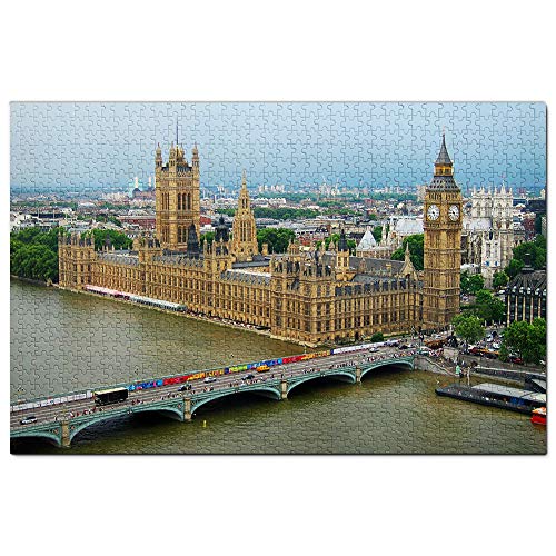 Großbritannien England Houses of Parliament London Puzzle für Erwachsene 2000 Teile Reisegeschenk Souvenir 70x100CM von AFHMZ