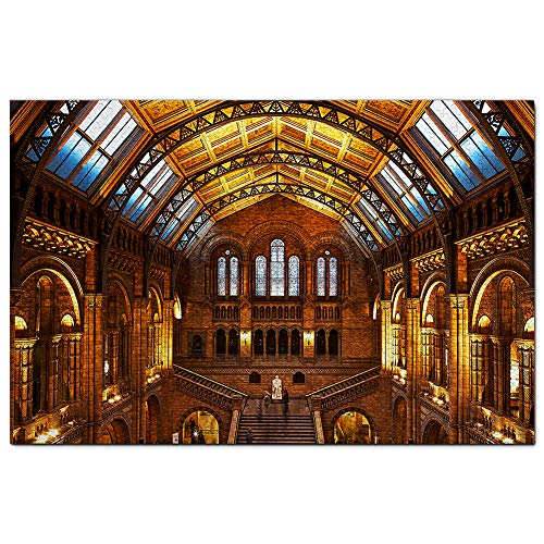 Großbritannien England London Natural History Museum Puzzle für Erwachsene 2000 Teile Reisegeschenk Souvenir 70x100CM von AFHMZ