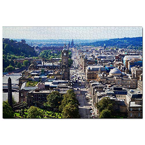 Großbritannien England Royal Mile Edinburgh Puzzle 1000 Teile Spiel Kunstwerk Reise Souvenir 38x26CM von AFHMZ