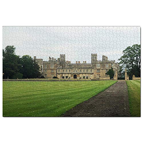 Großbritannien England Schloss Ashby Gardens Northampton Puzzle für Erwachsene 1000 Teile Reisegeschenk Souvenir 52x38CM von AFHMZ