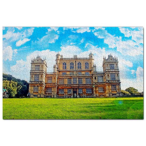 Großbritannien-Puzzle, 1000 Teile, Großbritannien, England, Wollaton Hall und Park, Nottingham, Puzzlespiel, Kunstwerk, Reisesouvenir, 100 x 70 cm von AFHMZ