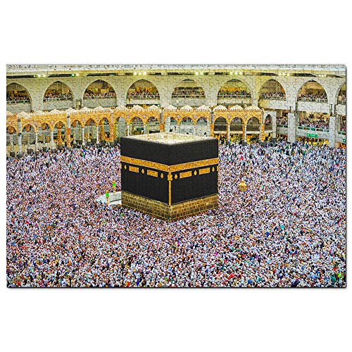 Große Moschee von Mekka, Saudi-Arabien, Puzzle, 1000 Teile, Spiel, Kunstwerk, Reise-Souvenir, 38 x 26 cm von AFHMZ