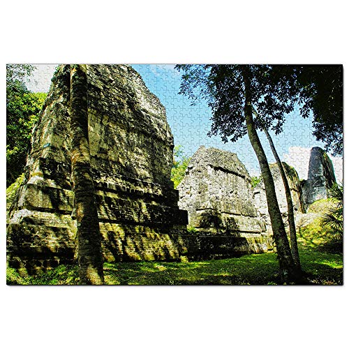 Guatemala Tikal Puzzle 1000 Teile Spiel Kunstwerk Reise Souvenir 52x38CM von AFHMZ