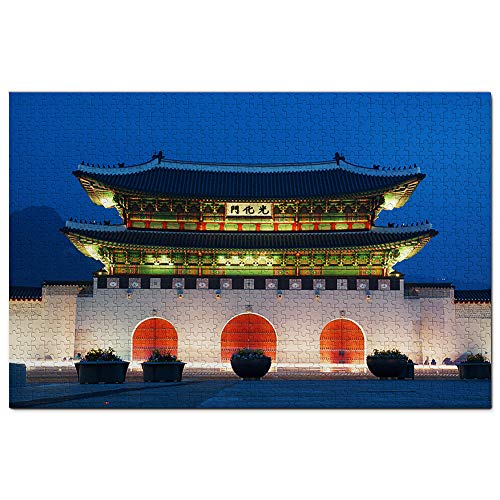 Gwanghwamun Seoul Korea Puzzle 1000 Teile Spiel Kunstwerk Reise Souvenir 38x26CM von AFHMZ